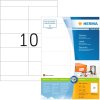 Etichette Premium a4, bianco 105x50,8 mm carta opaca 1000 pz.