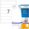 Etichette per cartelle A4 bianco 192x38 mm carta opaca 700 pz.