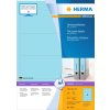 Etichette per cartelle A4 blu 192x61 mm carta opaca 400 pz.