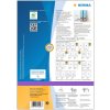 Etichette per cartelle A4 blu 192x61 mm carta opaca 400 pz.