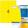 Etichette A4 giallo 105x148 mm carta opaca 400 pz.