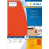 Etichette A4 rosso 105x148 mm carta opaca 400 pz.