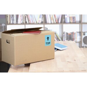 Etichette A4 blu 105x148 mm carta opaca 400 pz.