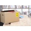 Etichette A4 giallo 210x297 mm carta opaca 100 pz.
