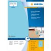 Etichette A4 blu 210x297 mm carta opaca 100 pz.