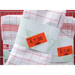 Etichette A4 giallo 70x37 mm carta opaca 2400 pz.