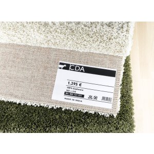 Etichette nome-tessuto A4 80x50 mm separabili bianche rimovibili in acetato di seta 250 pz.