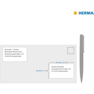 Etichette Premium A4, carta bianca 70x42 mm opaca 2100 pz.