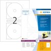 Etichette CD Maxi A4 bianco Ø 116 mm carta opaca 200 pezzi