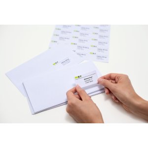 Etichette Premium A4, carta bianca 97x42,3 mm opaca 2400 pz.