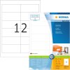 Etichette Premium A4, carta bianca 97x42,3 mm opaca 2400 pz.