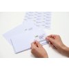 Etichette Premium A4, carta bianca 105x148 mm opaca 800 pz.