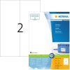 Etichette Premium A4, carta bianca 105x297 mm opaca 200 pz.