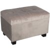 Sgabello-cassa 50x34x33 cm beige - 64061SBE