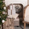 Sgabello-cassa 50x34x33 cm beige - 64061SBE