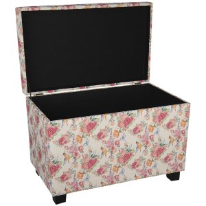 Sgabello-cassapanca 60x36x43 cm multicolore - 64061LM