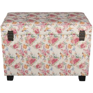 Sgabello-cassapanca 60x36x43 cm multicolore - 64061LM