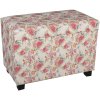 Sgabello-cassapanca 60x36x43 cm multicolore - 64061LM