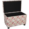 Sgabello-cassapanca 60x36x43 cm multicolore - 64061LM