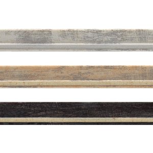 Walther Cornice per quadri Chalet blu 40x60 cm con passepartout 30x45 cm