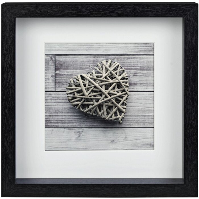 Cornice per ritratti Scala, nera, 23 x 23 cm