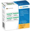 Numeri di sistema autoadesivi a 2 lembi 15x22 mm impronta verde