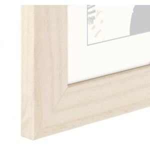 Cornice di legno Skara, betulla, 10 x 15 cm