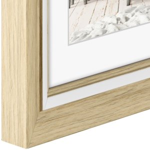 Cornice di plastica Cozy, natura, 13 x 18 cm