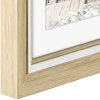 Cornice di plastica Cozy, natura, 13 x 18 cm