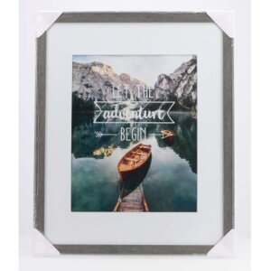 Sierra Plastic Frame, grigio, 40 x 50 cm