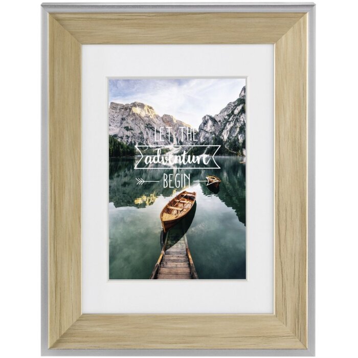 Cornice di plastica Sierra, natura, 20 x 30 cm