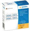 Etichette numeriche doppie autoadesive 10x22 mm impronta blu
