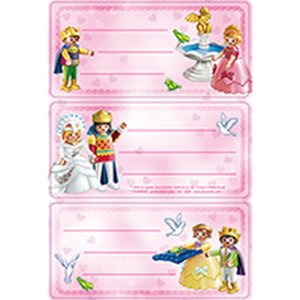Etichette Playmobil Princess School