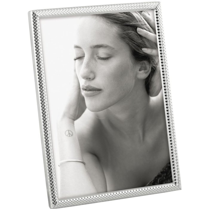 Mascagni A753 Portafoto in metallo da 13x18 cm a 20x25 cm argento lucido