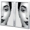 Mascagni 58 Portafoto in metallo da 10x15 cm a 20x30 cm argento lucido