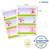 etichette di scuola herma scuola principessa, glimmered