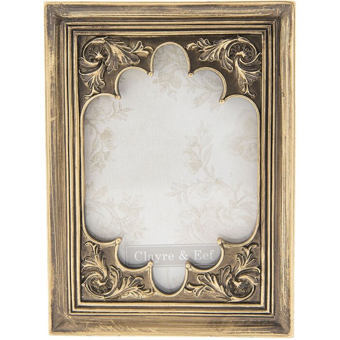 Cornice portafoto 2F0561 dorata 13x2x18 cm - 10x15 cm