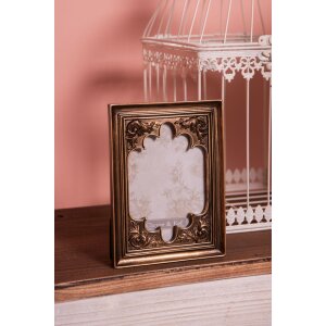 Cornice portafoto 2F0561 dorata 13x2x18 cm - 10x15 cm