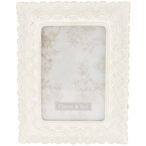 Cornice per foto 2F0566 bianco 16x2x21 cm - 10x15 cm...