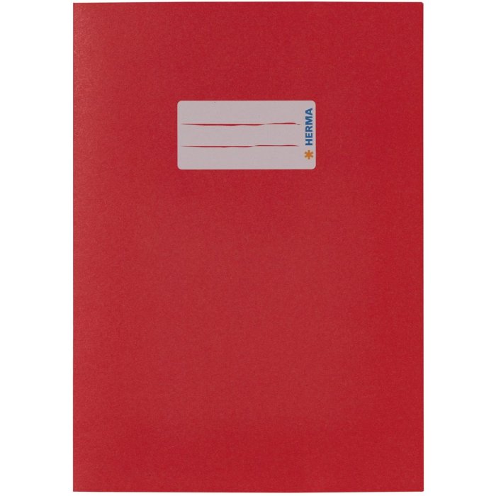 Carta HERMA per la protezione dei libretti A5 rosso scuro