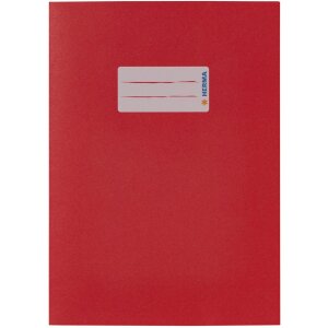 Carta HERMA per la protezione dei libretti A5 rosso scuro