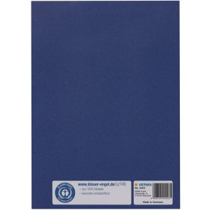 Salvacarte A5 blu scuro