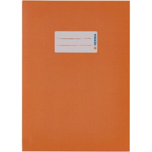 Protezione per libretto in carta DIN A5 arancione