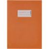 Protezione per libretto in carta DIN A5 arancione