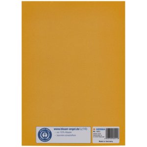 HERMA Salvadocumenti in carta DIN A5 giallo