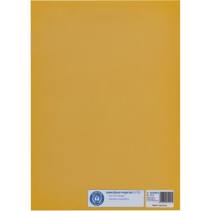 Copertina del quaderno A4 giallo
