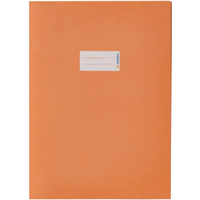 HERMA carta protettiva per libretti DIN A4 arancione