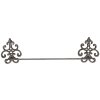 Portasciugamani ospite 5Y0538 marrone 58x6x15 cm