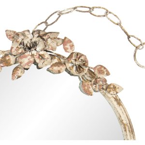 Specchio 62S147 dorato 38x5x44 cm