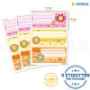 La scuola HERMA etichetta i volti dei fiori della scuola